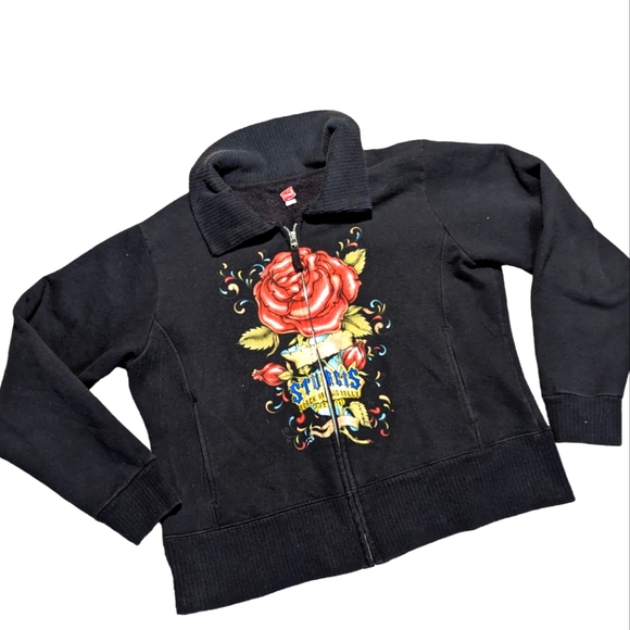 Harley-Davidson Tops - RARE VNTG 2009 Sturgis Black Hills Rally Harley Davidson SweatShirt Size XL (LG)